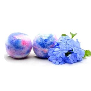 Bombas de baño efervescentes violetas Chuna